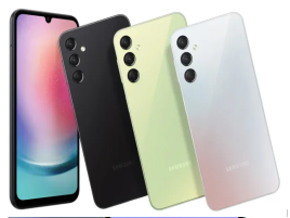 Galaxy A24 Teknologigenz HP RAM 8 GB TAMPAK DEPAN BELAKANG