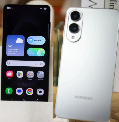 HP Baru Samsung galaxy S25 Edge  tampilan depan dan belakang